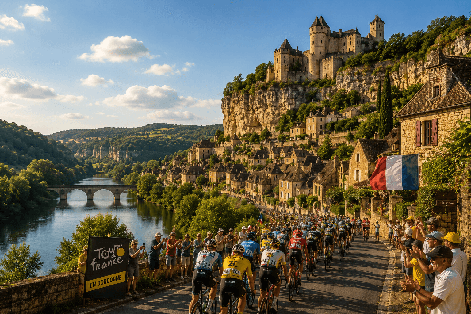 The Domaine des Fours a Chaux, the ideal base for the stage.